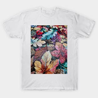 Colorful Autumn leaves T-Shirt